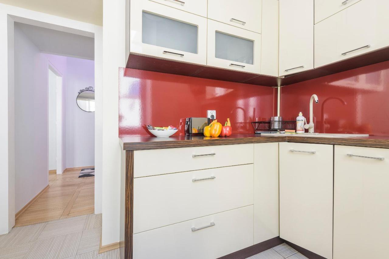 Bright And Modern Apartment In The Heart Of The Old And New Town Varsóvia Exterior foto