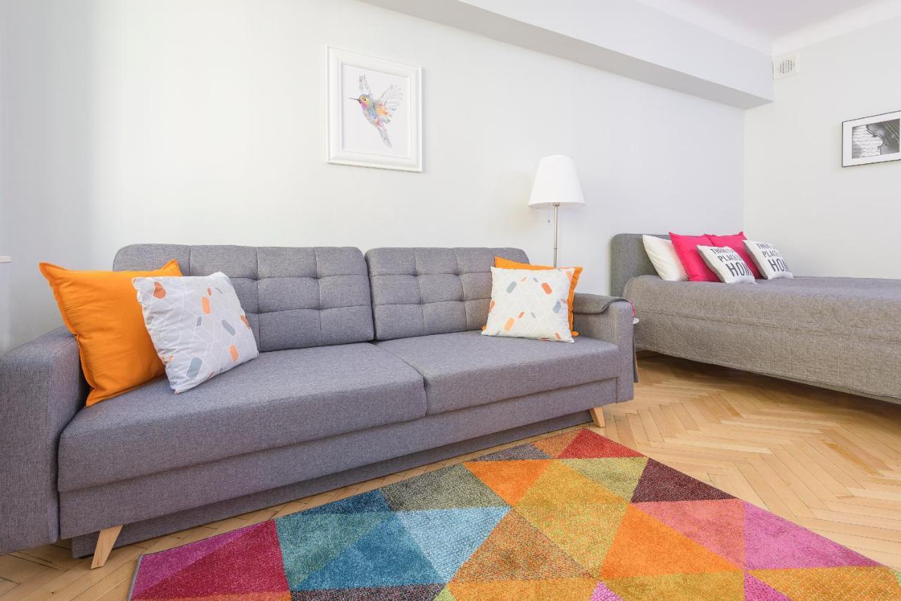 Bright And Modern Apartment In The Heart Of The Old And New Town Varsóvia Exterior foto